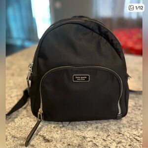Kate Spade Black Backpack